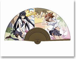 Asobi ni Ikuyo! Folding Fan Manami & Aoi (Anime Toy)