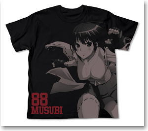 Sekirei -Pure Engagement- Musubi T-shirt Black L (Anime Toy) - HobbySearch  Anime Goods Store