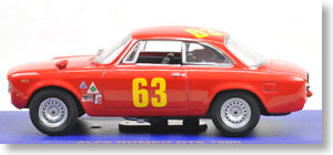 アルファ・ロメオ GTA 1600 1966年 モンツァ (No.63) (ミニカー)