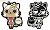 Monster Hunter Barely Airou Village Rubber Key Chain (Nyamy & Poogie) (Anime Toy) Item picture1