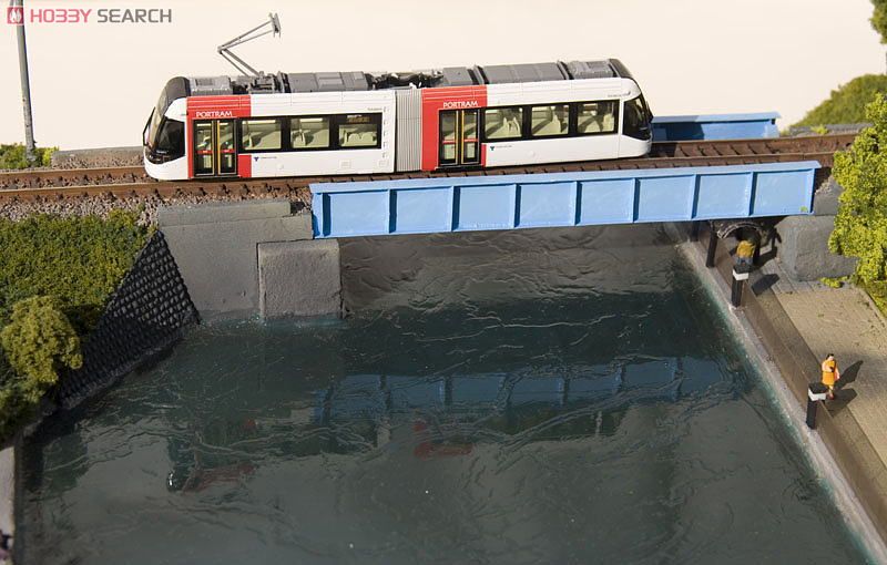 下路プレートガーダー橋キット (水色) (鉄道模型) その他の画像3