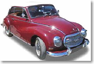 アウトウニオン 1000S 1958 (パールブラックベリー) (ミニカー)