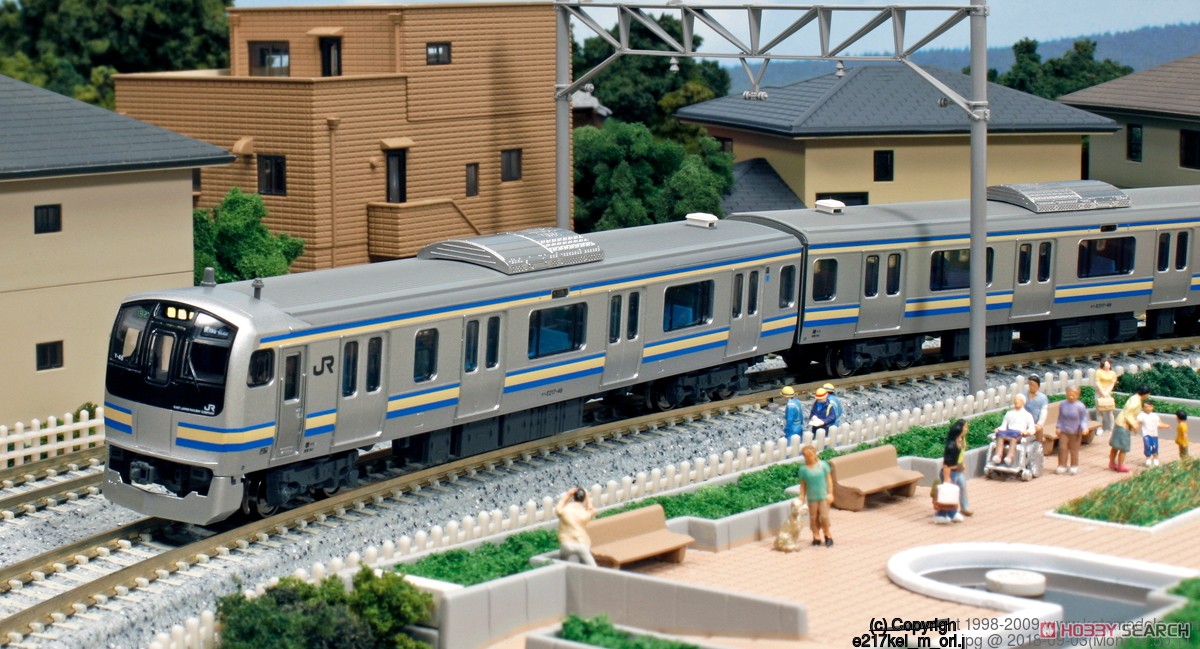 Series E217 Yokosuka Line & Sobu Line (New Color) (Basic 4-Car Set) (Model Train) Other picture5