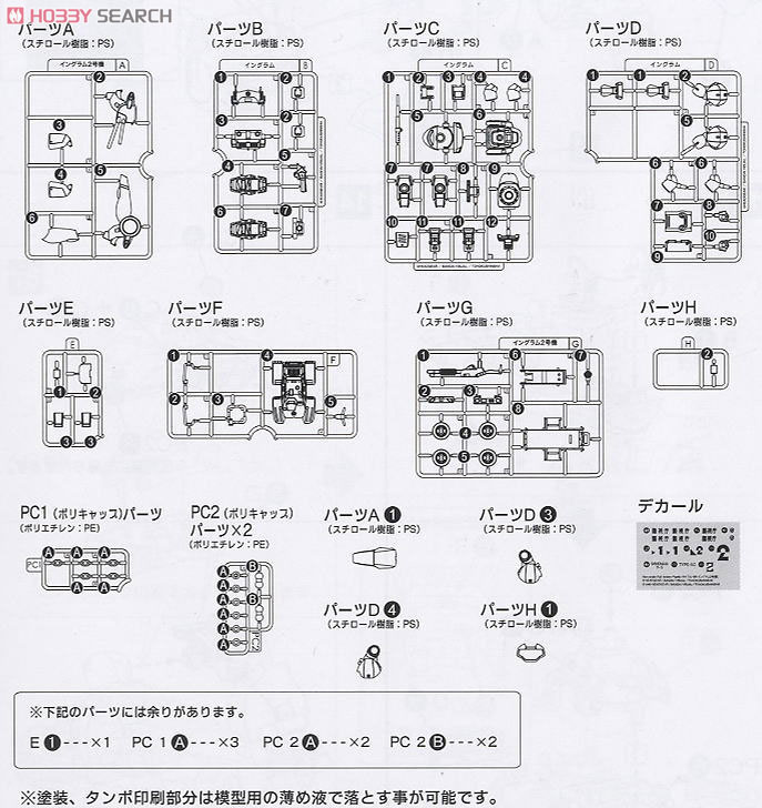 AV-98 Ingram 2nd (Plastic model) Assembly guide5