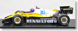 ルノー RE40 1983年 フランスGP 3位 No.16 (ミニカー)