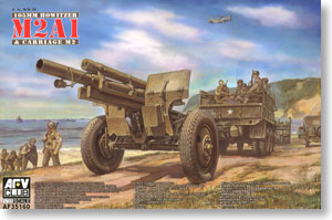 105mm M2A1 (World War II Ver.) (Plastic model)