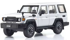 トヨタ ランドクルーザー 70 (スーパーホワイト II) (ミニカー)