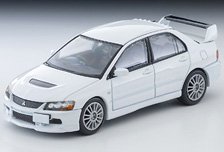 TLV-N349b Mitsubishi Lancer GSR Evolution IX MR (Pearl White) 2006 (Diecast Car)