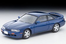 TLV-N333c Nissan Silvia K`s Aero (Purplish Blue) 1995 (Diecast Car)
