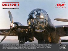 Do 217K-1 WWII German bomber (Plastic model)