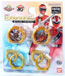 DX Sentai Ring Set Carranger & Kiramager (Character Toy)