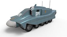 キャプテン・スカーレット SPV 追跡戦闘車 (スロットカー) (ミニカー)