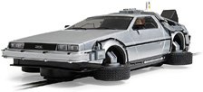 「バック・トゥ・ザ・フューチャー2」 デロリアン タイムマシン (スロットカー) (ミニカー)