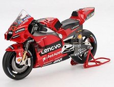 ドゥカティ デスモセディチ GP22 Moto GP GRAN PREMIO D`ITALIA 2022 #63 Ducati Lenovo Team GP (ミニカー)