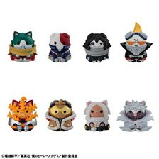 Mega Cat Project My Hero Academia Heroaca Nyanko No.01 (Set of 8) (PVC Figure)