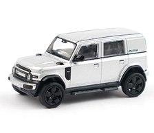iCAR V23 - メタリックシルバー (ミニカー)