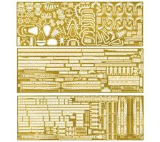 Photo-Etched Parts Set for IJN Heavy Cruiser Takao Type (Plastic model)