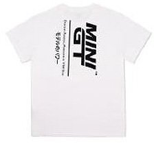 MINI GT Driven by Passion ホワイト Tシャツ M (ミニカー)