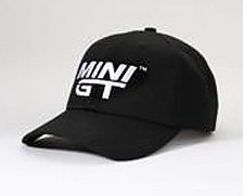 MINI GT キャップ ブラック w/クラシックホワイトロゴ (ミニカー)