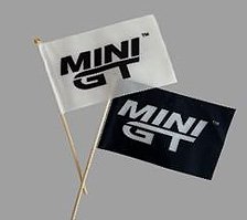 MINI GT ミニフラッグセット - クラシックロゴ (ミニカー)