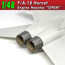 F/A-18 Hornet Engine Nozzle `Open Type` (Plastic model)