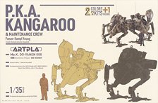 【箱破損特価】マシーネンクリーガー カングール(2機セット)＆整備兵 (プラモデル)