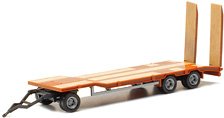 (HO) Goldhofer TU3 Trailer Orange (Model Train)