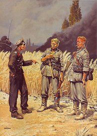 独・歩兵と戦車将校1939-42・3体入・無帽歩兵と戦車将校 (プラモデル)