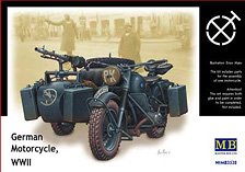 German Motorcycle, WWII (Plastic model)