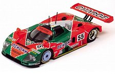マツダ 787B ＃55 1991年 ル・マン24時間レース優勝 J.ハーバート/F.ヴァイドラー/B.ガショー (ミニカー)