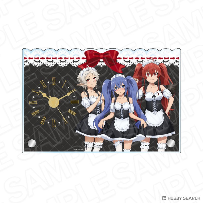 TV Animation [Mushoku Tensei II: Jobless Reincarnation] Acrylic Clock Butler & Maid Ver. (Anime Toy) 商品画像1