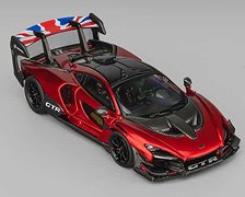 Mclaren Senna GTR メタリックレッド (ミニカー)