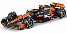 マクラーレン F1 チーム MCL38 マイアミGP 2024 No,4 L.ノリス ウィンドウボックス (ミニカー)