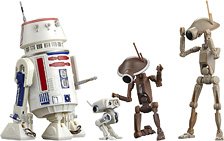 スター・ウォーズ ブラックシリーズ マンダロリアン R5-D4/BD-72/ピット・ドロイド (完成品)