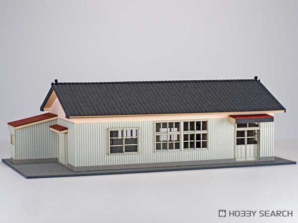 1/150ペーパーモデルキット 駅舎シリーズ46：地方駅舎 / 日頃市駅タイプ (モチーフ：岩手開発鉄道 日頃市駅) (組み立てキット) (鉄道模型) 商品画像6