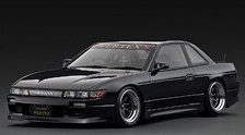 VERTEX S13 Silvia Black (ミニカー)