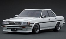 Toyota CRESTA Super Lucent TWINCAM24 (GX71) White (ミニカー)