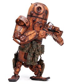 Underverse 1/6 World War Robot series Action Figure DESERT ALPHA BERTIE MK9 (完成品)