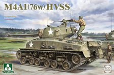 M4A1 (76w) HVSS (Plastic model)