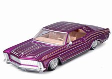 1965 ビュイック リヴィエラ パープル (ミニカー)