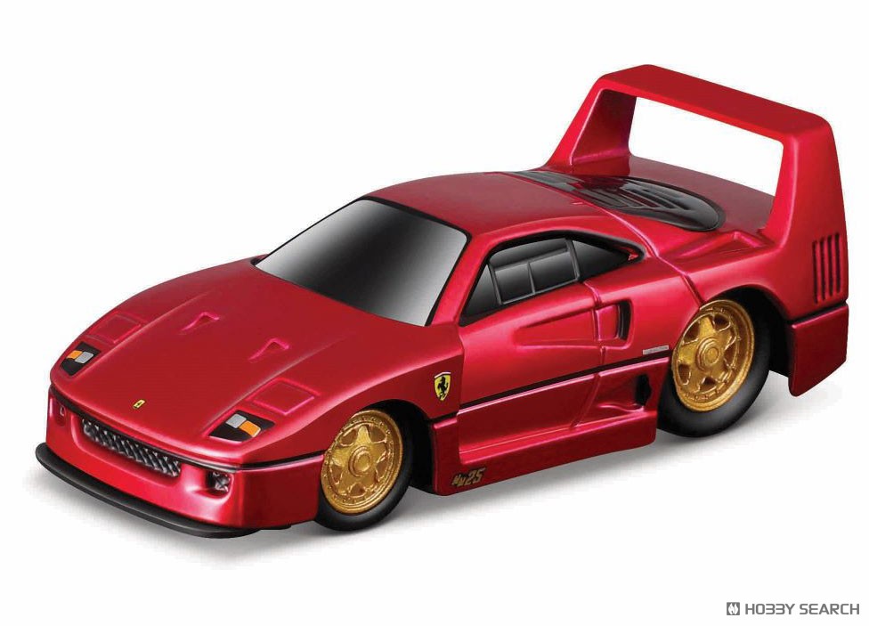 MM フェラーリ F40 メタリック ディープレッド 25thアニバーサリー (ミニカー) その他の画像1