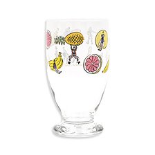 Touken Ranbu ONLINE Inori Kito Collabo Aderia Retro Glass (Horikawa / Yamanbagiri / Yamabushi & Tropical Fruits) (Anime Toy)