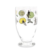 Touken Ranbu ONLINE Inori Kito Collabo Aderia Retro Glass (Higekiri / Hizamaru / Lemon & Rhyme) (Anime Toy)