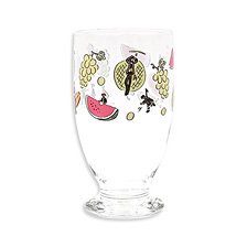 Touken Ranbu ONLINE Inori Kito Collabo Aderia Retro Glass (Akashi Kuniyuki / Hotarumaru / Aizen Kunitoshi & Summer Fruits) (Anime Toy)