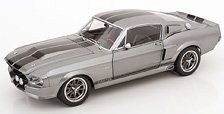 Ford Mustang Shelby GT500 Eleanor 1967 Gray Metallic / Black (Diecast Car)