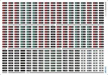 [J.N.R. and J.R. /N] Rollsign Sticker for KIHA185 `Full Color Rollsign` [for Tomytec] (Film Sticker) (Model Train)