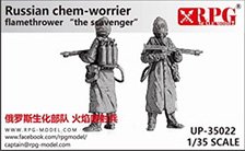 Russian Chem-Worrier Flamethrow `the Scavenger` (Plastic model)