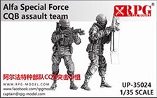 Alfa Special Force CQB Assalut Team (Plastic model)