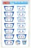 1/80(HO) Head Mark for J.N.R. Ordinary Express Series 165, 167, 169 Joetsu Line `Sado` (Model Train) 商品画像1 Thumbnail