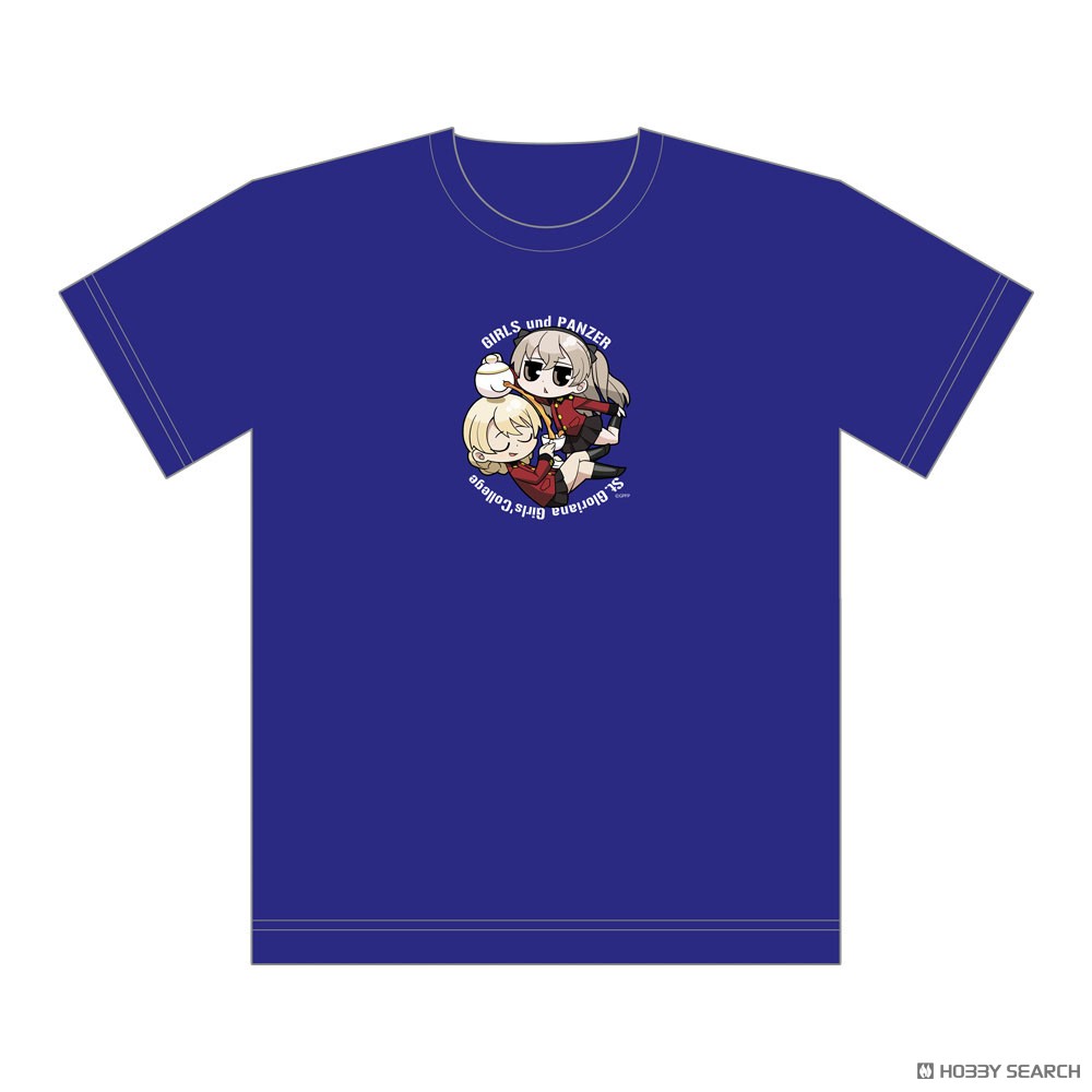 Girls und Panzer das Finale T-Shirt (Darjeeling & Alice Shimada / Tea Party) M Size (Anime Toy) 商品画像1